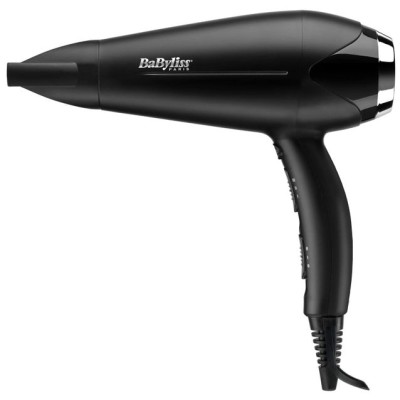 Фен Babyliss, 2200Вт, 3 режими, дифузор, іоніз-я, хол. обдув, чорний (D572DE) Фен Babyliss, 2200Вт, 3 режими, дифузор, іоніз-я, хол. обдув, чорний (D572DE)