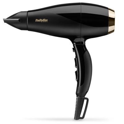 Фен Babyliss, 2300Вт, 3 режими, іонізація, хол. обдув, чорний (6714E) Фен Babyliss, 2300Вт, 3 режими, іонізація, хол. обдув, чорний (6714E)