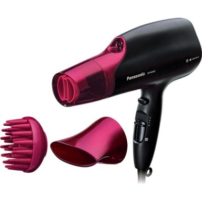 Фен Panasonic, 2000Вт, 4 режими, дифузор, іоніз-я, хол. обдув, чорно-рожевий (EH-NA65-K865) Фен Panasonic, 2000Вт, 4 режими, дифузор, іоніз-я, хол. обдув, чорно-рожевий (EH-NA65-K865)