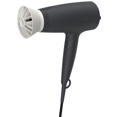 Фен Philips 3000 Series, 1600Вт, 3 режими, хол.обдув, дифузор, чорний (BHD302/30)