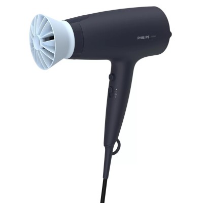 Фен Philips 3000 Series, 2100Вт, 3 режими, дифузор, іоніз-я, хол. обдув, синій (BHD360/20) Фен Philips 3000 Series, 2100Вт, 3 режими, дифузор, іоніз-я, хол. обдув, синій (BHD360/20)