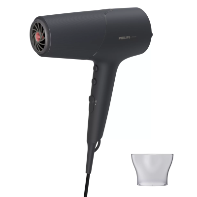Фен Philips 5000 Series, 2100Вт, 3 режими, іонізація, хол. обдув, темно-сірий (BHD504/00) Фен Philips 5000 Series, 2100Вт, 3 режими, іонізація, хол. обдув, темно-сірий (BHD504/00)