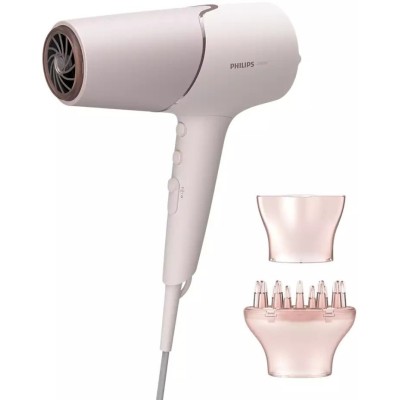 Фен Philips 5000 Series, 2300Вт, 3 режими, дифузор, іоніз-я, хол. обдув, біло-рожевий (BHD530/00) Фен Philips 5000 Series, 2300Вт, 3 режими, дифузор, іоніз-я, хол. обдув, біло-рожевий (BHD530/00)