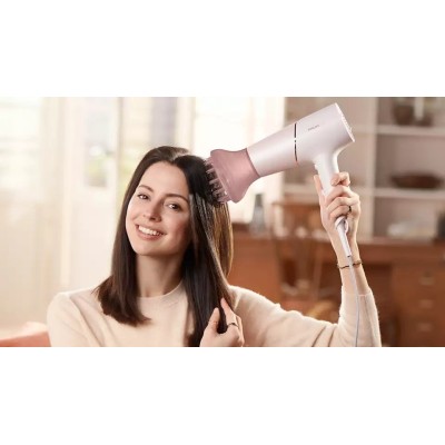 Фен Philips 5000 Series, 2300Вт, 3 режими, дифузор, іоніз-я, хол. обдув, біло-рожевий (BHD530/00) Фен Philips 5000 Series, 2300Вт, 3 режими, дифузор, іоніз-я, хол. обдув, біло-рожевий (BHD530/00)