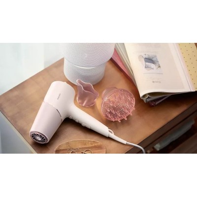 Фен Philips 5000 Series, 2300Вт, 3 режими, дифузор, іоніз-я, хол. обдув, біло-рожевий (BHD530/00) Фен Philips 5000 Series, 2300Вт, 3 режими, дифузор, іоніз-я, хол. обдув, біло-рожевий (BHD530/00)