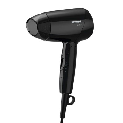 Фен Philips EssentialCare дорожній, 1200Вт, 3 режими, хол. обдув, чорний (BHC010/10) Фен Philips EssentialCare дорожній, 1200Вт, 3 режими, хол. обдув, чорний (BHC010/10)