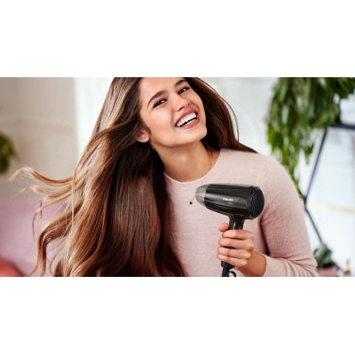Фен Philips EssentialCare дорожній, 1200Вт, 3 режими, хол. обдув, чорний (BHC010/10) Фен Philips EssentialCare дорожній, 1200Вт, 3 режими, хол. обдув, чорний (BHC010/10)