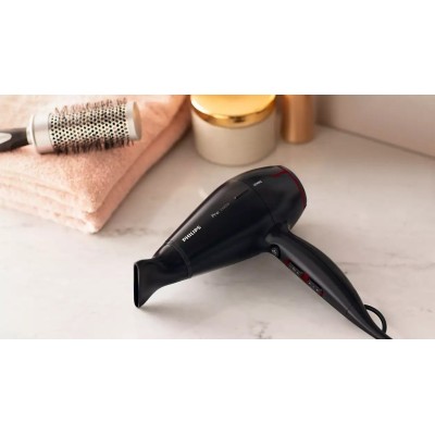 Фен Philips Professional, 2100Вт, 3 режими, іонізація, хол. обдув, чорний (HPS910/00) Фен Philips Professional, 2100Вт, 3 режими, іонізація, хол. обдув, чорний (HPS910/00)