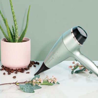 Фен Remington Botanicals, 2300Вт, 3 режими, дифузор, іоніз-я, хол. обдув, м'ятний (AC5860) Фен Remington Botanicals, 2300Вт, 3 режими, дифузор, іоніз-я, хол. обдув, м'ятний (AC5860)