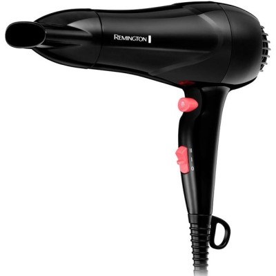 Фен Remington MyStylist, 1900Вт, 2 режими, іоніз-я, хол. обдув, чорний (D2000) Фен Remington MyStylist, 1900Вт, 2 режими, іоніз-я, хол. обдув, чорний (D2000)