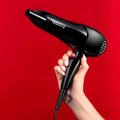 Фен Remington MyStylist, 1900Вт, 2 режими, іоніз-я, хол. обдув, чорний (D2000) Фен Remington MyStylist, 1900Вт, 2 режими, іоніз-я, хол. обдув, чорний (D2000)