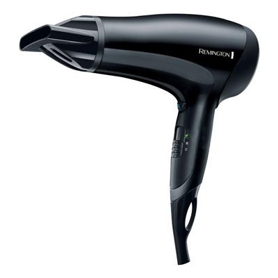 Фен Remington Power Dry 2000, 2000Вт, 3 режими, іоніз-я, хол. обдув, еко режим, чорний (D3010) Фен Remington Power Dry 2000, 2000Вт, 3 режими, іоніз-я, хол. обдув, еко режим, чорний (D3010)