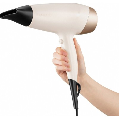 Фен Remington Shea Soft, 2200Вт, 3 режими, дифузор,турмалінова іоніз-я, хол. обдув, біло-золотий (D4740) Фен Remington Shea Soft, 2200Вт, 3 режими, дифузор,турмалінова іоніз-я, хол. обдув, біло-золотий (D4740)