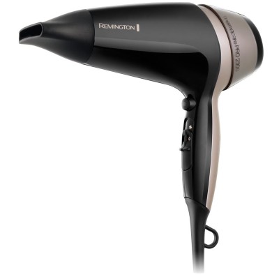 Фен Remington Thermacare Pro, 2100Вт, 3 режими, дифузор,турмалінова іоніз-я, хол. обдув, чорно-коричневий (D5715) Фен Remington Thermacare Pro, 2100Вт, 3 режими, дифузор,турмалінова іоніз-я, хол. обдув, чорно-коричневий (D5715)
