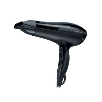 Фен Remington Thermacare Pro, 2200Вт, 3 режими, турмалінова іоніз-я, хол. обдув, чорний (D5710) Фен Remington Thermacare Pro, 2200Вт, 3 режими, турмалінова іоніз-я, хол. обдув, чорний (D5710)