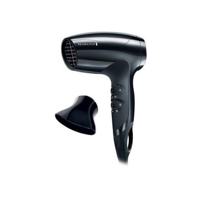 Фен Remington дорожній Compact, 1800Вт, 3 режими, еко режим , чорний (D5000)
