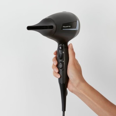 Фен Rowenta Pro Expert, 2100Вт, 3 режими, дифузор, іоніз-я, хол. обдув, чорний (CV8820F0) Фен Rowenta Pro Expert, 2100Вт, 3 режими, дифузор, іоніз-я, хол. обдув, чорний (CV8820F0)