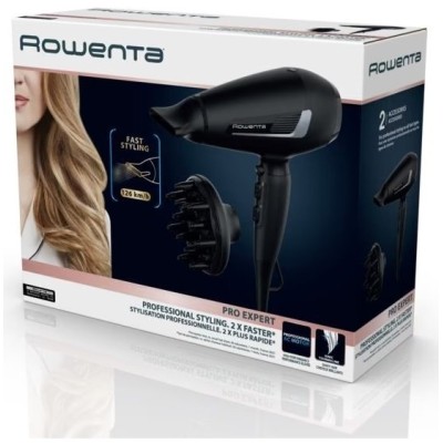 Фен Rowenta Pro Expert, 2100Вт, 3 режими, дифузор, іоніз-я, хол. обдув, чорний (CV8820F0) Фен Rowenta Pro Expert, 2100Вт, 3 режими, дифузор, іоніз-я, хол. обдув, чорний (CV8820F0)
