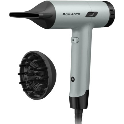 Фен Rowenta Tiny, 1600Вт, 3 режими, дифузор, іоніз-я, хол. обдув, зелено-чорний (HY7120E0) Фен Rowenta Tiny, 1600Вт, 3 режими, дифузор, іоніз-я, хол. обдув, зелено-чорний (HY7120E0)