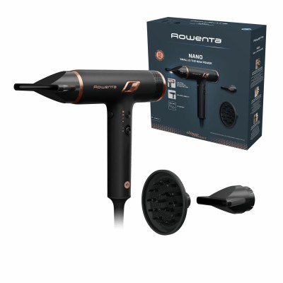 Фен Rowenta T-Shape Maestria Nano, 1700Вт, 3 режими, дифузор, іоніз-я, хол. обдув, чорний (HY8310F0) Фен Rowenta T-Shape Maestria Nano, 1700Вт, 3 режими, дифузор, іоніз-я, хол. обдув, чорний (HY8310F0)