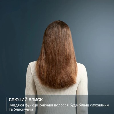 Фен Rowenta Ultimate Experience Air Motion, 1300Вт, 3 режими, насадка-гребінець, кейс для зберігання, іоніз-я, хол. обдув, чорни Фен Rowenta Ultimate Experience Air Motion, 1300Вт, 3 режими, насадка-гребінець, кейс для зберігання, іоніз-я, хол. обдув, чорни