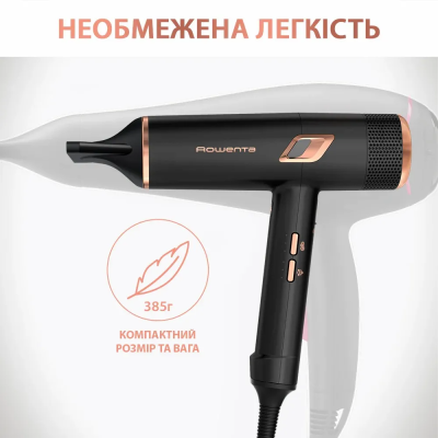 Фен Rowenta Ultimate Experience Maestria, 2000Вт, 3 режими, дифузор, кейс для зберігання, іоніз-я, хол. обдув, чорний (CV9920F3) Фен Rowenta Ultimate Experience Maestria, 2000Вт, 3 режими, дифузор, кейс для зберігання, іоніз-я, хол. обдув, чорний (CV9920F3)