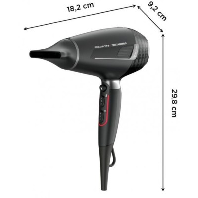 Фен Rowenta x Karl Lagerfeld K/Pro Stylist, 2200Вт, 3 режими, іоніз-я, дифузор, 2 концентратора, хол. обдув, чорний (CV888LF0) Фен Rowenta x Karl Lagerfeld K/Pro Stylist, 2200Вт, 3 режими, іоніз-я, дифузор, 2 концентратора, хол. обдув, чорний (CV888LF0)