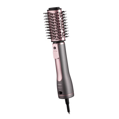 Фен-щітка Ardesto Brush Pink Touch, 1200Вт, 2 швидкості, 2 темп. режими, LED-дисплей, функція іонізації , 4 насадки, сірий+ роже Фен-щітка Ardesto Brush Pink Touch, 1200Вт, 2 швидкості, 2 темп. режими, LED-дисплей, функція іонізації , 4 насадки, сірий+ роже