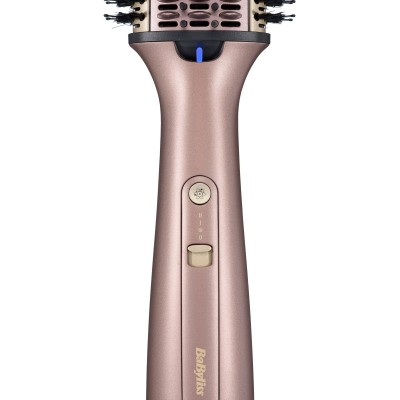 Фен-щітка Babyliss Air Power Volume, 1000Вт, 2 режими, дифузор, іоніз-я, хол. обдув, кераміка, рожевий (AS95E) Фен-щітка Babyliss Air Power Volume, 1000Вт, 2 режими, дифузор, іоніз-я, хол. обдув, кераміка, рожевий (AS95E)
