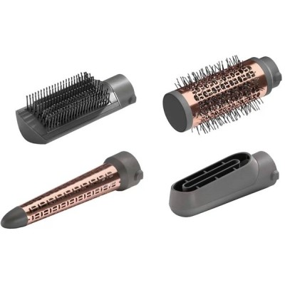 Фен-щітка Babyliss, 1000Вт, 2 режими, іоніз-я, хол. обдув, кераміка, сірий (AS136E) Фен-щітка Babyliss, 1000Вт, 2 режими, іоніз-я, хол. обдув, кераміка, сірий (AS136E)