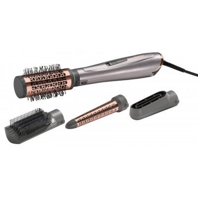Фен-щітка Babyliss, 1000Вт, 2 режими, іоніз-я, хол. обдув, кераміка, сірий (AS136E) Фен-щітка Babyliss, 1000Вт, 2 режими, іоніз-я, хол. обдув, кераміка, сірий (AS136E)