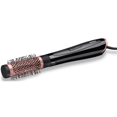 Фен-щітка Babyliss, 1000Вт, 2 режими, іоніз-я, хол. обдув, кераміка, чорний (AS126E) Фен-щітка Babyliss, 1000Вт, 2 режими, іоніз-я, хол. обдув, кераміка, чорний (AS126E)