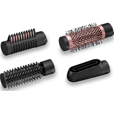 Фен-щітка Babyliss, 1000Вт, 2 режими, іоніз-я, хол. обдув, кераміка, чорний (AS126E) Фен-щітка Babyliss, 1000Вт, 2 режими, іоніз-я, хол. обдув, кераміка, чорний (AS126E)