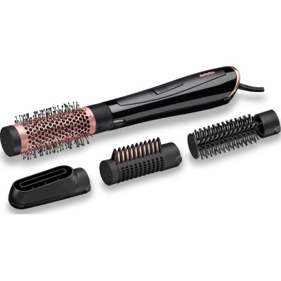 Фен-щітка Babyliss, 1000Вт, 2 режими, іоніз-я, хол. обдув, кераміка, чорний (AS126E) Фен-щітка Babyliss, 1000Вт, 2 режими, іоніз-я, хол. обдув, кераміка, чорний (AS126E)