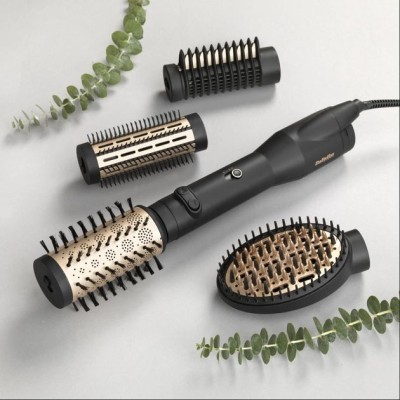 Фен-щітка Babyliss, 650Вт, 2 режими, хол. обдув, кераміка, чорний (AS970E) Фен-щітка Babyliss, 650Вт, 2 режими, хол. обдув, кераміка, чорний (AS970E)