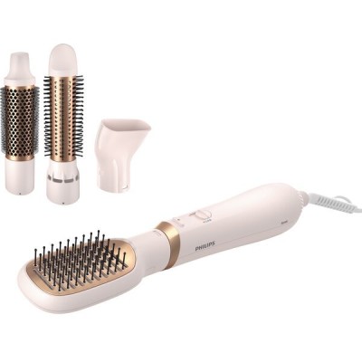 Фен-щітка Philips 3000 Series, 800Вт, 3 режими, кераміка, турмалін, рожевий (BHA310/00) Фен-щітка Philips 3000 Series, 800Вт, 3 режими, кераміка, турмалін, рожевий (BHA310/00)