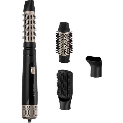 Фен-щітка Remington Blow Dry & Style Caring, 1000Вт, 2 режими, іоніз-я, хол. обдув, чохол, кераміка, чорно-золотий (AS7500) Фен-щітка Remington Blow Dry & Style Caring, 1000Вт, 2 режими, іоніз-я, хол. обдув, чохол, кераміка, чорно-золотий (AS7500)