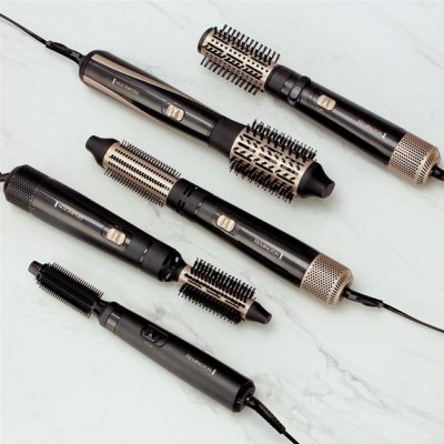 Фен-щітка Remington Blow Dry & Style Caring, 1000Вт, 2 режими, іоніз-я, хол. обдув, чохол, кераміка, чорно-золотий (AS7500) Фен-щітка Remington Blow Dry & Style Caring, 1000Вт, 2 режими, іоніз-я, хол. обдув, чохол, кераміка, чорно-золотий (AS7500)