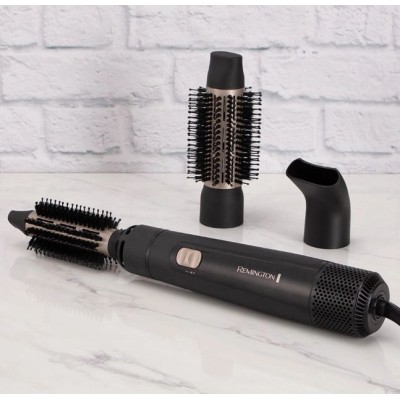Фен-щітка Remington Blow Dry & Style Caring, 800Вт, 2 режими, іонізація, хол. обдув, кераміка, чорний (AS7300) Фен-щітка Remington Blow Dry & Style Caring, 800Вт, 2 режими, іонізація, хол. обдув, кераміка, чорний (AS7300)
