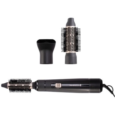 Фен-щітка Remington Blow Dry & Style Caring, 800Вт, 2 режими, іонізація, хол. обдув, кераміка, чорний (AS7300) Фен-щітка Remington Blow Dry & Style Caring, 800Вт, 2 режими, іонізація, хол. обдув, кераміка, чорний (AS7300)
