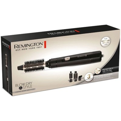 Фен-щітка Remington Blow Dry & Style Caring, 800Вт, 2 режими, іонізація, хол. обдув, кераміка, чорний (AS7300) Фен-щітка Remington Blow Dry & Style Caring, 800Вт, 2 режими, іонізація, хол. обдув, кераміка, чорний (AS7300)