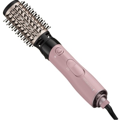 Фен-щітка Remington Coconut Smooth, 1000Вт, 2 режими, іонізація, хол. обдув, 2 насадки, чорно-рожевий (AS5901) Фен-щітка Remington Coconut Smooth, 1000Вт, 2 режими, іонізація, хол. обдув, 2 насадки, чорно-рожевий (AS5901)