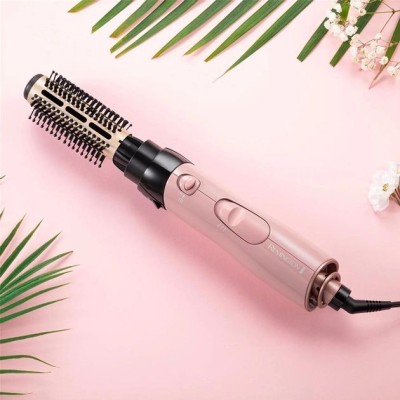 Фен-щітка Remington Coconut Smooth, 1000Вт, 2 режими, іонізація, хол. обдув, 2 насадки, чорно-рожевий (AS5901) Фен-щітка Remington Coconut Smooth, 1000Вт, 2 режими, іонізація, хол. обдув, 2 насадки, чорно-рожевий (AS5901)