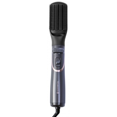 Фен-щітка Remington Curl & Straight Confidence, 800Вт, 2 режими, іоніз-я, оберт., хол. обдув,кейс, кераміка, сірий (AS8606) Фен-щітка Remington Curl & Straight Confidence, 800Вт, 2 режими, іоніз-я, оберт., хол. обдув,кейс, кераміка, сірий (AS8606)