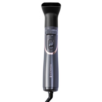 Фен-щітка Remington Curl & Straight Confidence, 800Вт, 2 режими, іоніз-я, оберт., хол. обдув,кейс, кераміка, сірий (AS8606) Фен-щітка Remington Curl & Straight Confidence, 800Вт, 2 режими, іоніз-я, оберт., хол. обдув,кейс, кераміка, сірий (AS8606)