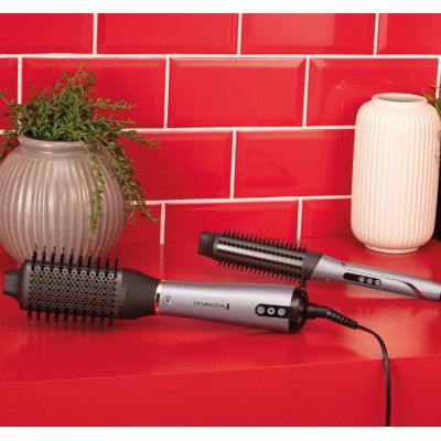 Фен-щітка Remington ProLuxe You Adaptive, 1000Вт, 3 режими, іонізація, хол. обдув, кераміка, сірий (AS9880) Фен-щітка Remington ProLuxe You Adaptive, 1000Вт, 3 режими, іонізація, хол. обдув, кераміка, сірий (AS9880)