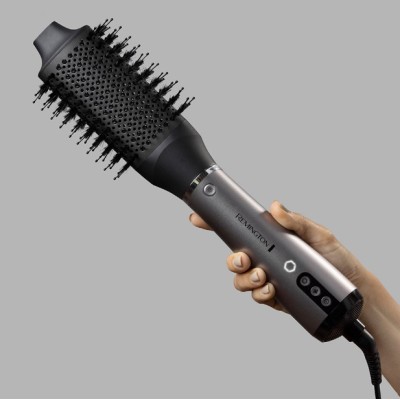 Фен-щітка Remington ProLuxe You Adaptive, 1000Вт, 3 режими, іонізація, хол. обдув, кераміка, сірий (AS9880) Фен-щітка Remington ProLuxe You Adaptive, 1000Вт, 3 режими, іонізація, хол. обдув, кераміка, сірий (AS9880)