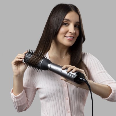 Фен-щітка Remington ProLuxe You Adaptive, 1000Вт, 3 режими, іонізація, хол. обдув, кераміка, сірий (AS9880) Фен-щітка Remington ProLuxe You Adaptive, 1000Вт, 3 режими, іонізація, хол. обдув, кераміка, сірий (AS9880)