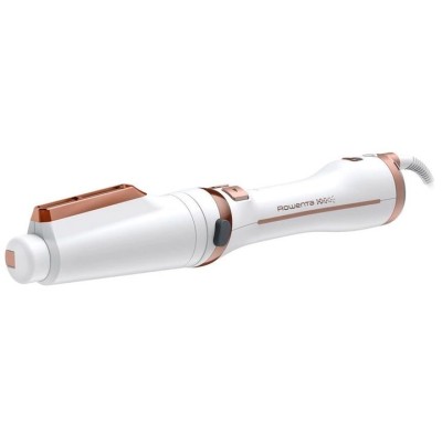 Фен-щітка Rowenta Brush Activ' Ultimate Care, 700Вт, 3 режими, іоніз-я, хол. обдув, оберт. насадок, кераміка, біло-золотий (CF97 Фен-щітка Rowenta Brush Activ' Ultimate Care, 700Вт, 3 режими, іоніз-я, хол. обдув, оберт. насадок, кераміка, біло-золотий (CF97