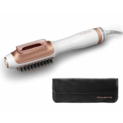 Фен-щітка Rowenta Reverso Dry&Brush 2в1, 1200Вт, 3 режими, іоніз-я, хол. обдув, насадок-2, кераміка, біло-золотистий (CF9820F0) Фен-щітка Rowenta Reverso Dry&Brush 2в1, 1200Вт, 3 режими, іоніз-я, хол. обдув, насадок-2, кераміка, біло-золотистий (CF9820F0)